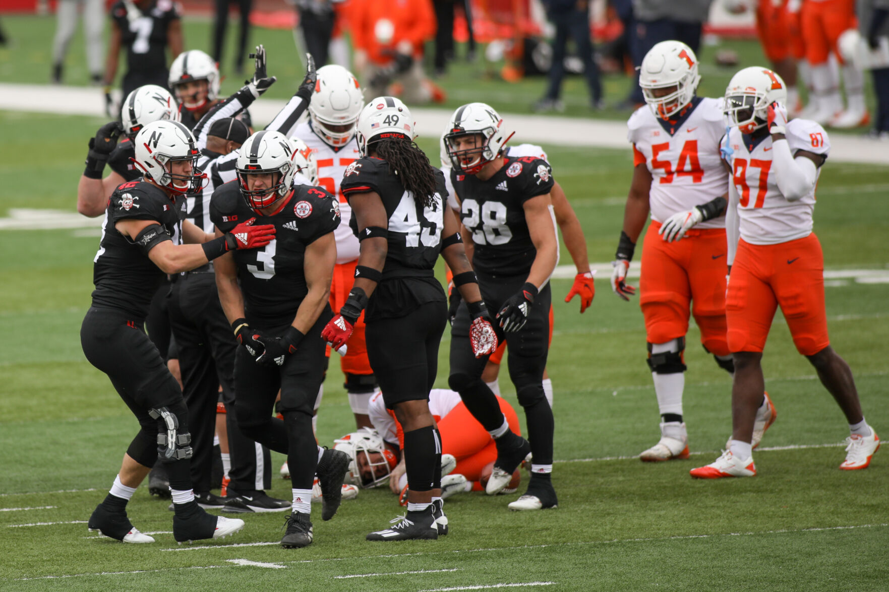 Nebraska Football vs. Illinois Photo No. 19